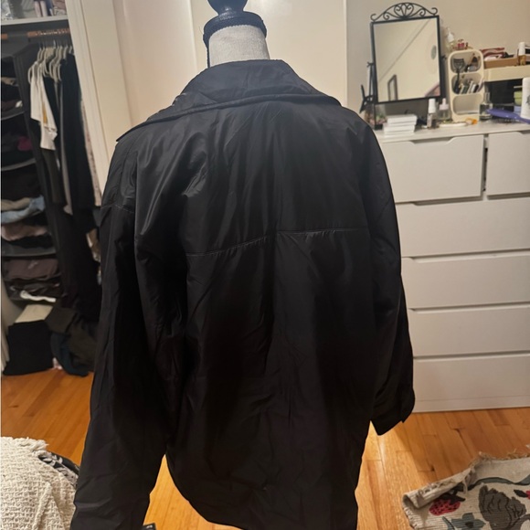 Steve Madden Black Lightweight Shirt Jacket - Picture 3 of 4